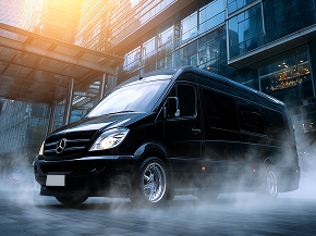 Executive transportation service with professional chauffeur for reliable business travel