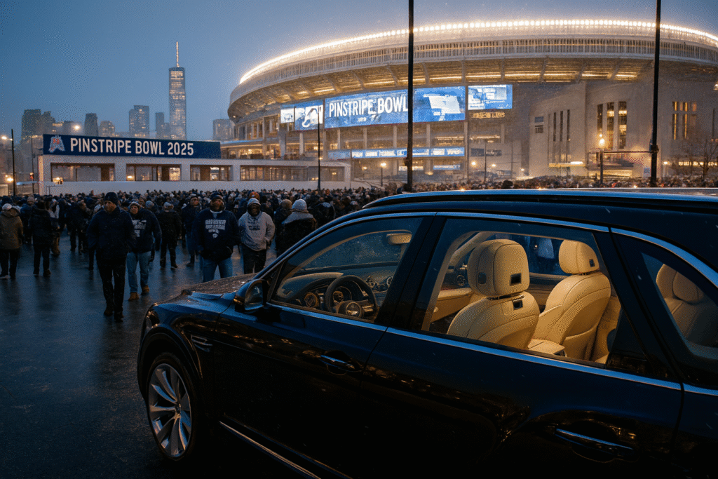 Arriving in Style at the Pinstripe Bowl 2025: REL’s VIP Transportation Services 4 pinstripe bowl 2025