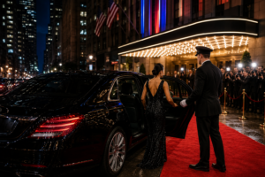 Book a private chauffeur service for Tony Awards 2026. Travel in luxury with professional chauffeurs, airport transfers, and post-event service throughout NYC.