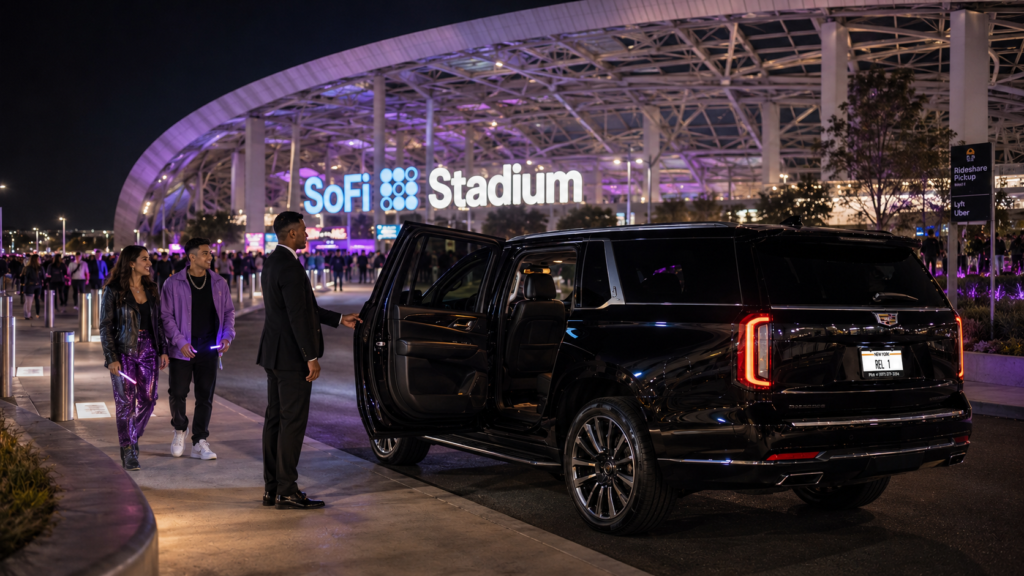 BTS SoFi Stadium Post Concert Pickup