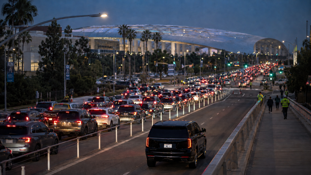 BTS SoFi Stadium Traffic Strategy