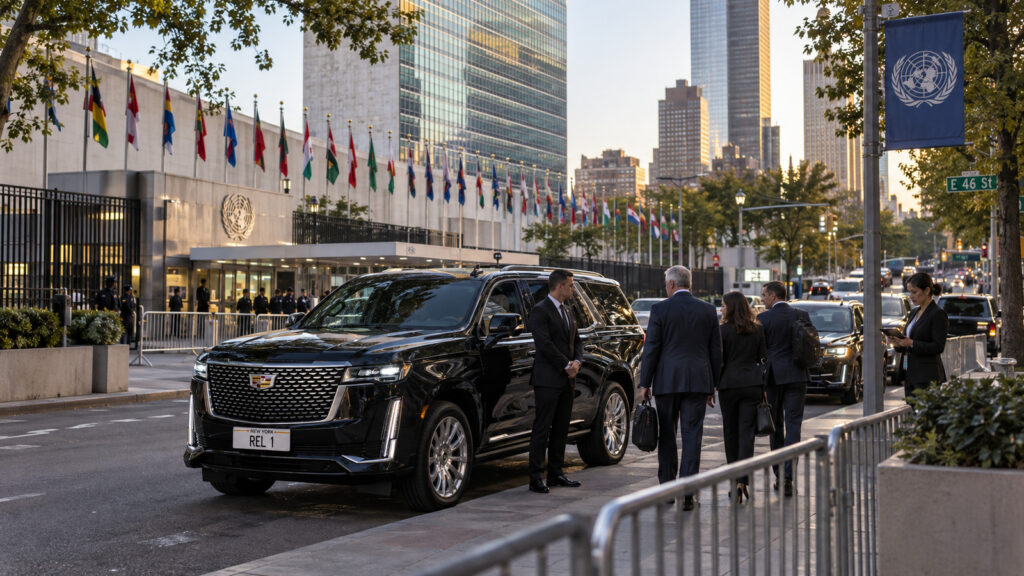 Corporate Event Transportation 13 UNGA 81 Manhattan Red Zones